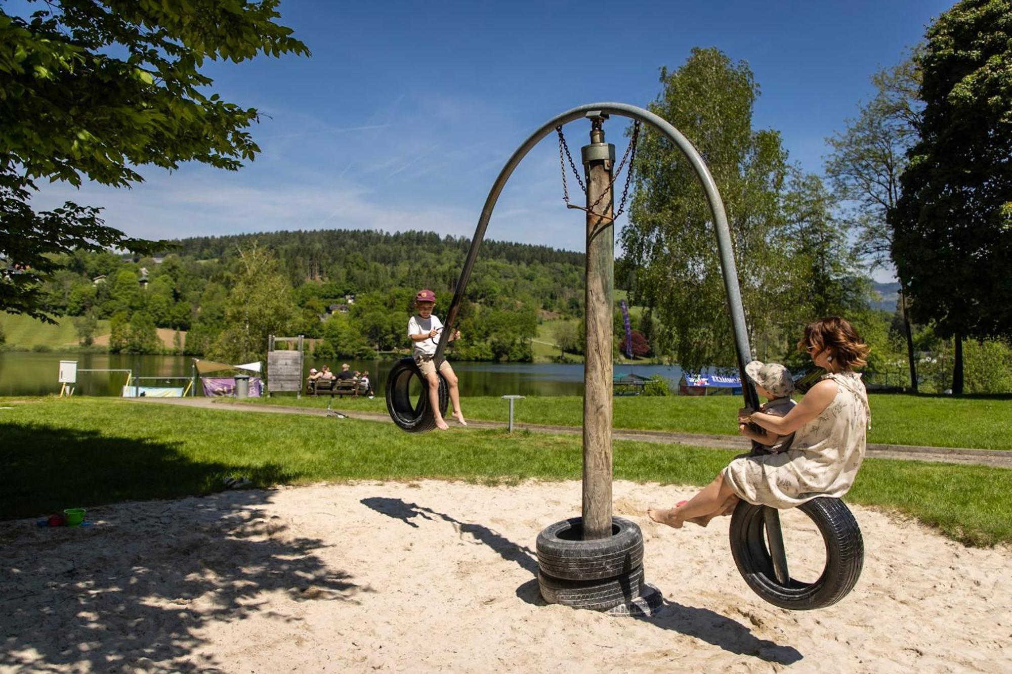 Feriendorf Am Maltschacher See Feldkirchen In Kaernten Exterior photo